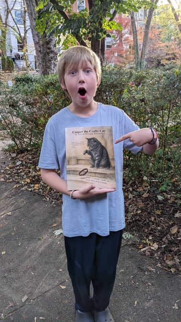 Cooper the Crafty Cat